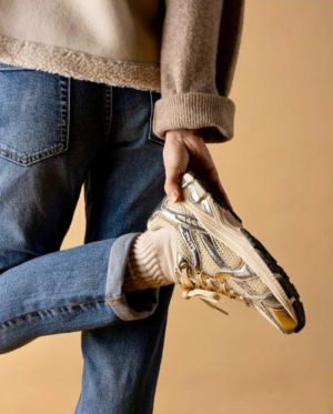 CITY RUN SILVER/TAN
